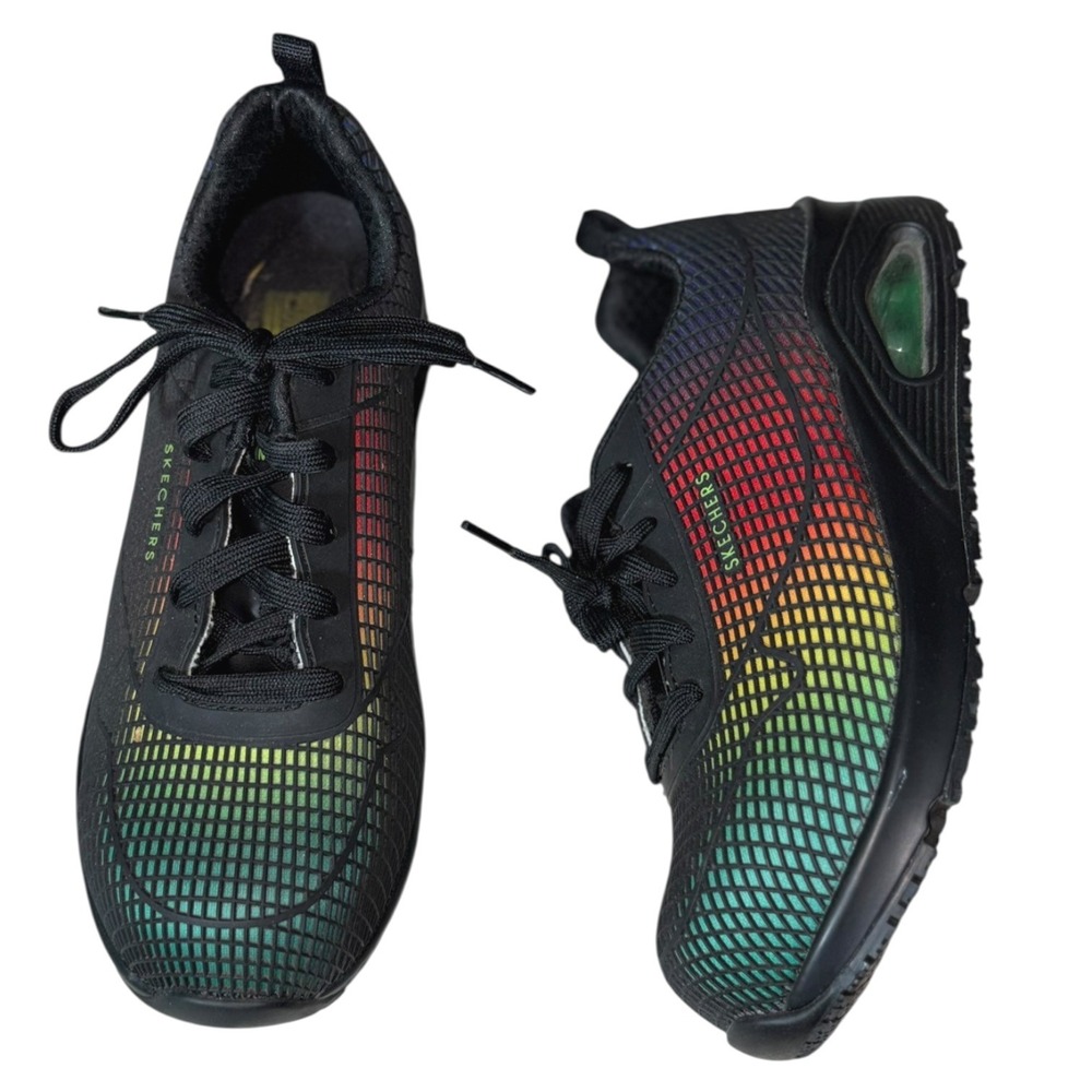 Skechers Composite Toe Womens Work‎ Sneakers Uno SR 8.5